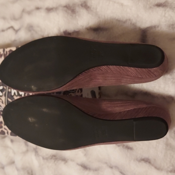 French Sole Gumdrop Canvas Wedge - Picture 11 of 12